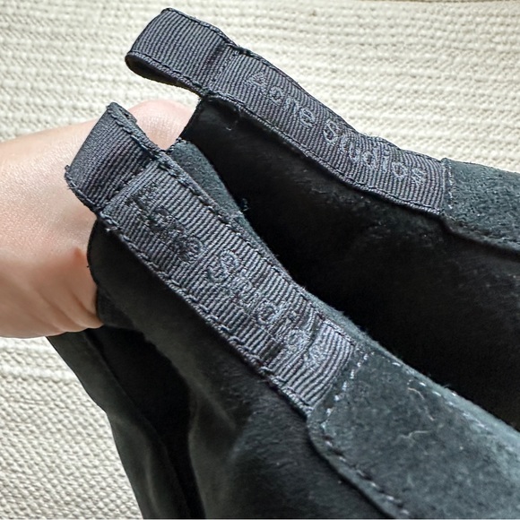 ACNE STUDIOS black suede leather Jensen pointed toe Chelsea boots 37 - Picture 7 of 12